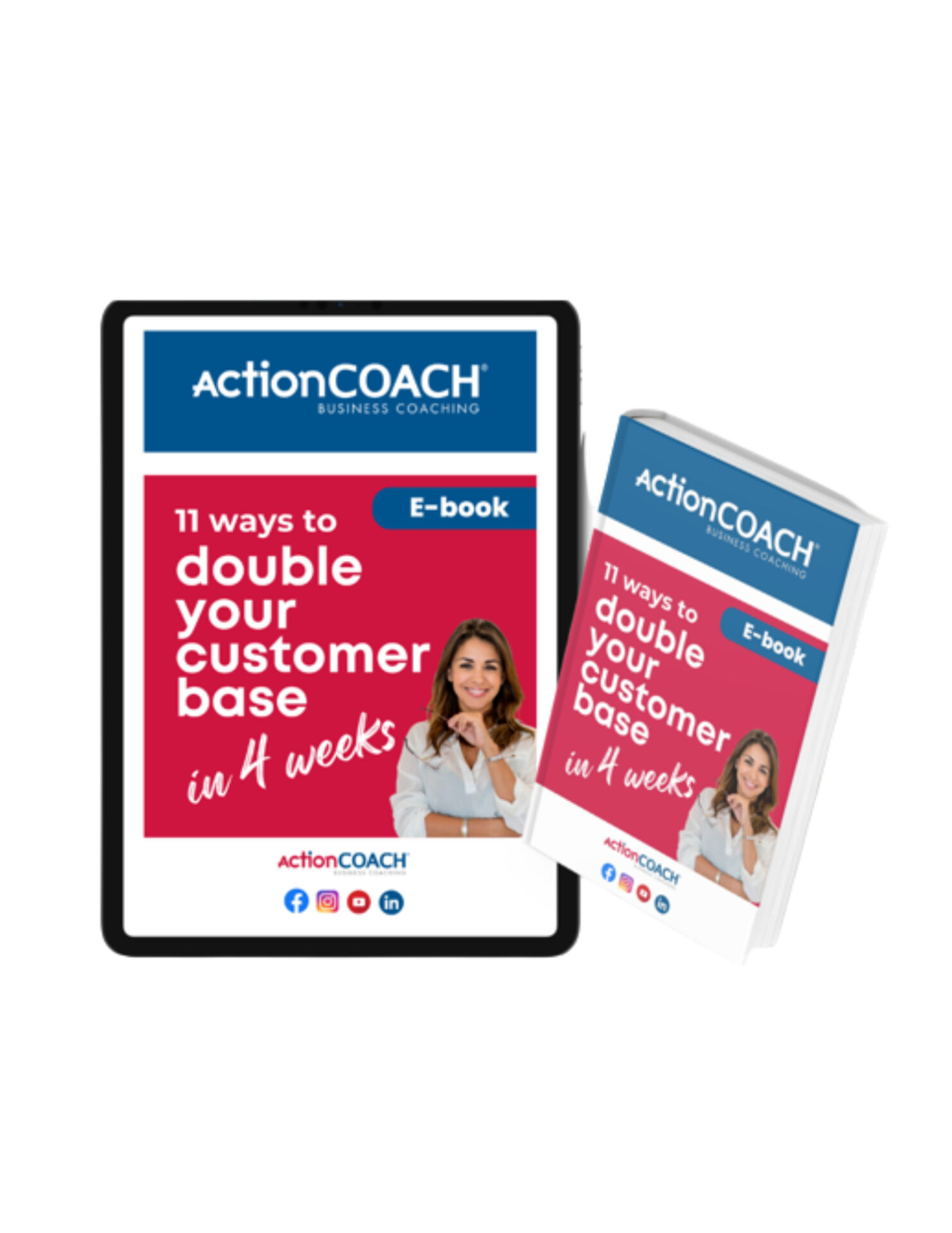 E-book for 11 ways to double your customer base